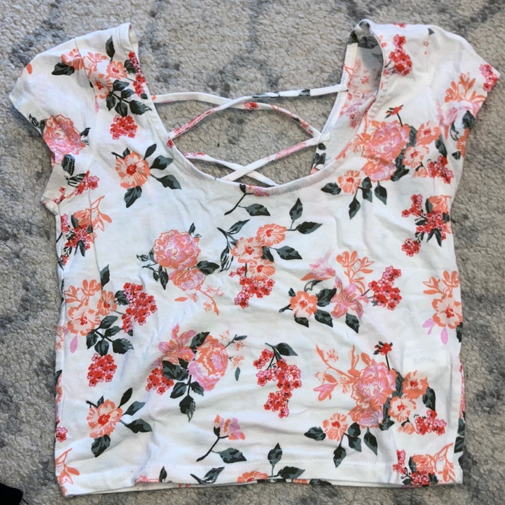 Floral Crop Top